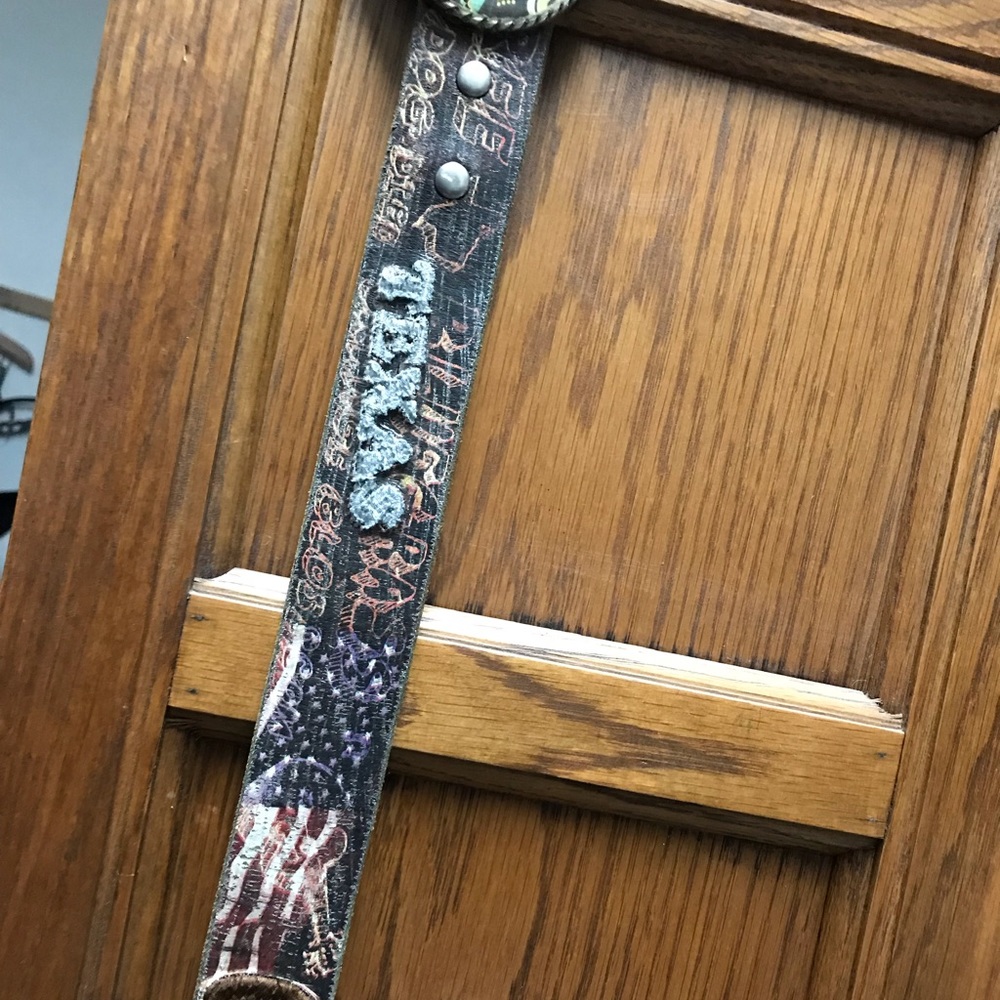 Leather island bill lavin women’s cowgirl belt